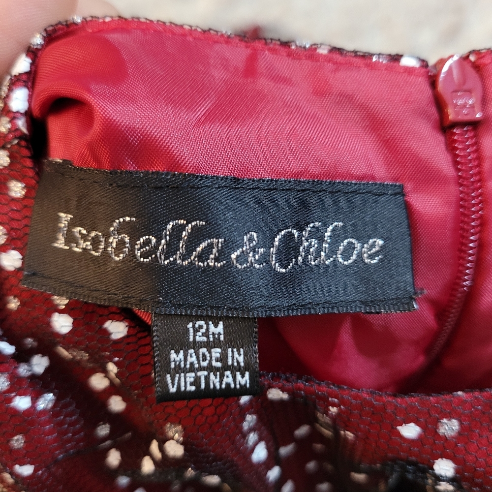 Isabella & Chloe girl 12M party dress - Picture 2 of 5